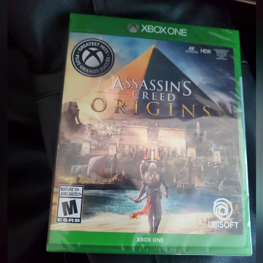 : New sealed Assassins Creed Origins Xbox One video game Rated M 17+